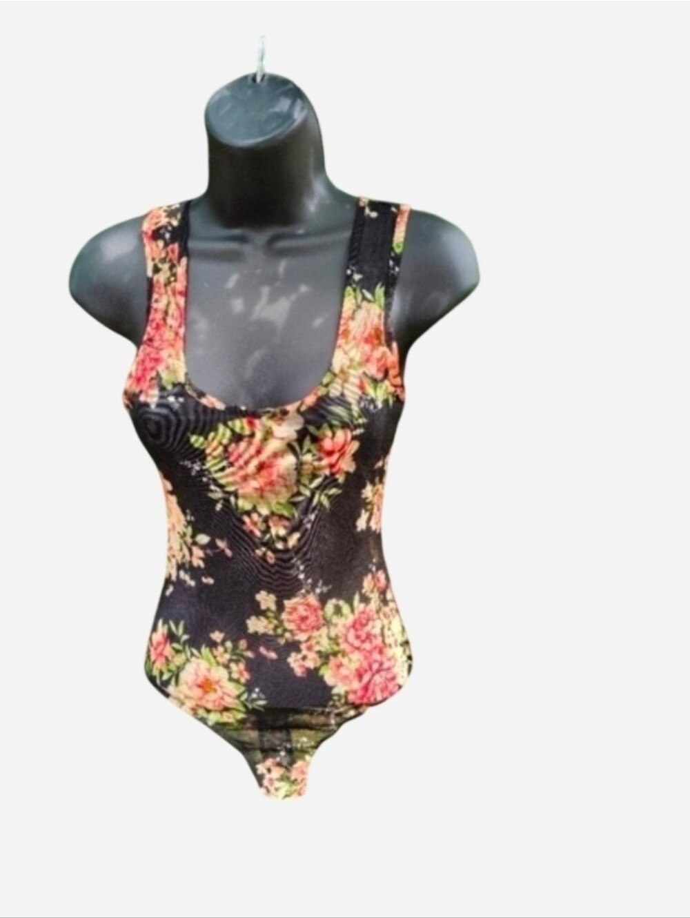 💕 $6 Bundled Seductions by Sirens Floral Thong Bodysuit size Small!
